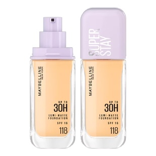 保税~泰国正品Maybelline美宝莲Superstay粉底液 30小时持久遮瑕