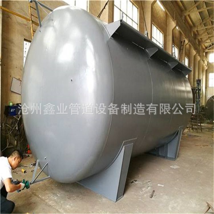 钢衬PTFE储液罐衬四氟贴板粘板大口径管道管件衬塑衬四氟储液罐