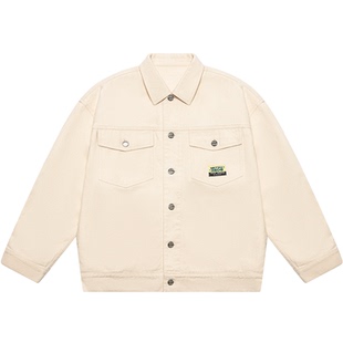 XXZXX 工装外套刺绣男女同款潮牌童装亲子装 2026年春季新款5201