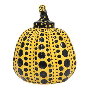 草间弥生南瓜摆件装饰雕塑家居玄关抽象创意工艺品波点艺术摆件