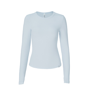 Wonder rib含羊毛肌底衣罗纹T恤可机洗长袖打底衫|Lulla by Sea