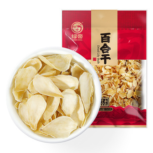 绿帝袋装百合干 新鲜食用百合片干货特产百合煲汤食材