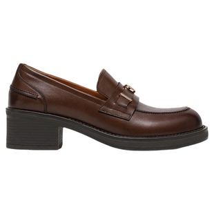 BeauToday厚底乐福鞋女2026新款春季英伦风小皮鞋miu系BT增高单鞋