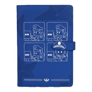 蜀黍家警察笔记本因公致秃党建宣传工作记录会议活动公安本子