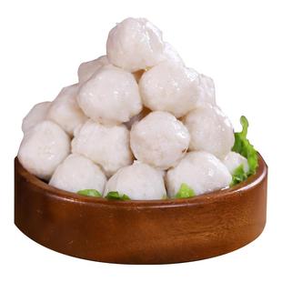 手打墨鱼丸新鲜火锅食材潮汕鱼肉丸汕头火锅丸子现打纯鲜黄金鱼蛋