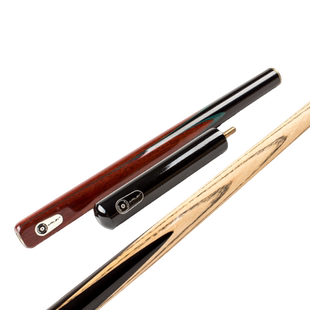 英国Riley莱利中式黑八台球杆RB8-500/501桌球大头3/4分体杆通杆