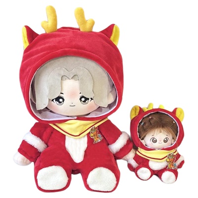 龙运年年20cm杰姆可可40cm拜年服