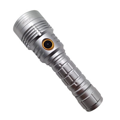 松美新款T40pro户外强光远射超亮手电筒3000流明2A充电21700电池