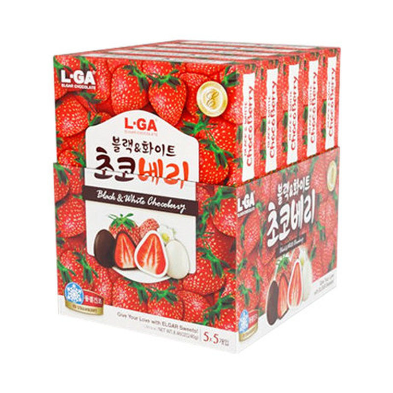 L-GA 韩国济州柑橘巧克力橘子巧克力水果巧克力蓝莓草莓味