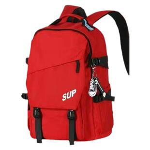 潮牌SUP旅行背包大容量学生书包superme男女运动健身登山双肩背包