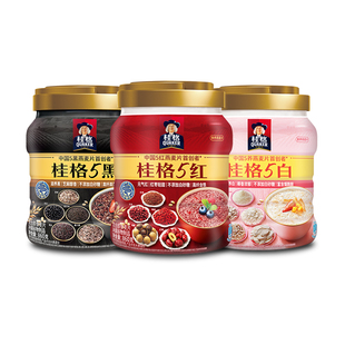 桂格5黑5红5白混合即食五黑麦片860克罐装代餐早餐速食冲饮