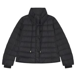 邱莹莹 HELA AOMI “原单排骨羽绒”白鸭绒珠光感短款O型羽绒服