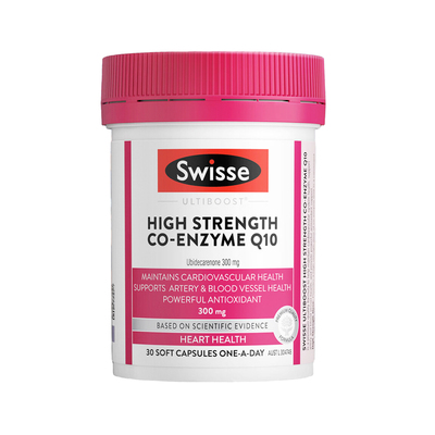 进口Swisse辅酶q10胶囊300mg30粒