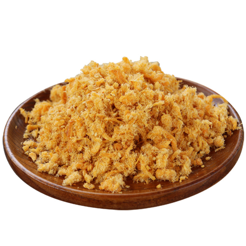 香灿灿蟹黄酥脆松肉粉松批发小贝