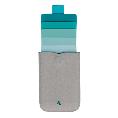 简约创意抽拉卡包DAX层叠式钱夹