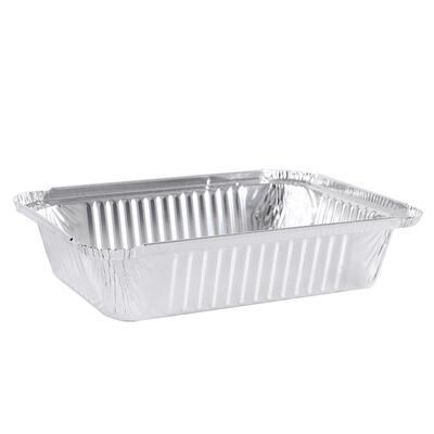 长方形烧烤铝箔一次性彩盖锡纸盒