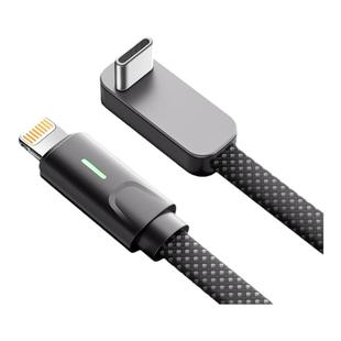 能适适用苹果iPhone特斯拉车载弯头充电线手机PD30W快充Model3数据线typec转lighting接口闪充宝马奥迪奔驰