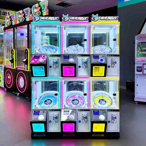 日韩跨境专供电玩厂家新款迷你双层扭蛋机精品机室内投币游艺设施