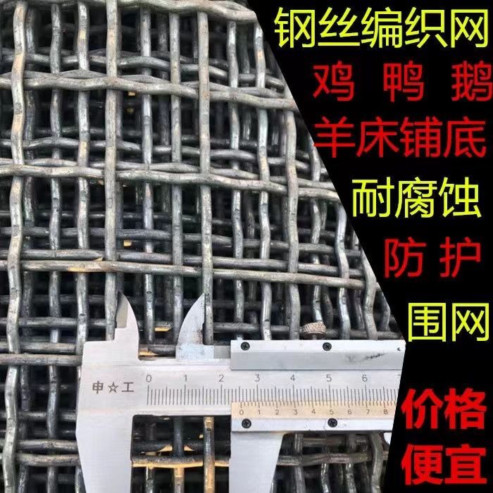 铁丝网围栏养殖网鸡鸭鹅羊床漏粪网圈玉米铁网编织镀锌钢丝网