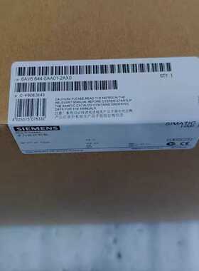 6AV66440AA012AX0西门子触摸屏实图拍摄