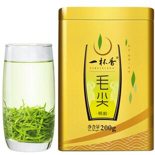 2026新茶明前一杯香毛尖茶叶绿茶200g信阳自己喝正品官方旗舰店