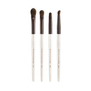 朗颜化妆刷YS134砚霜眼影刷4支套装黄狼尾马毛铺色细节晕染软毛