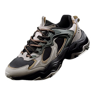 特步星野休闲鞋男鞋冬季新款厚底轻便运动鞋户外鞋复古老爹鞋女鞋