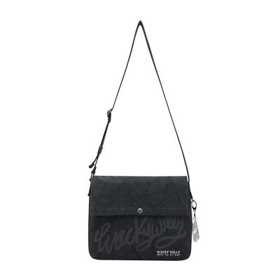 【韩国直邮】水洗斜挎包邮差包