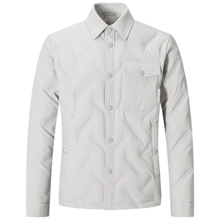 七匹狼羽绒服男士新款秋冬季三防高端轻薄短款翻领外套加厚男装潮