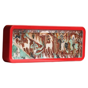 敦煌研究院莫高窟九色鹿壁画冰箱贴亮灯纸雕灯夜光博物馆文创磁贴