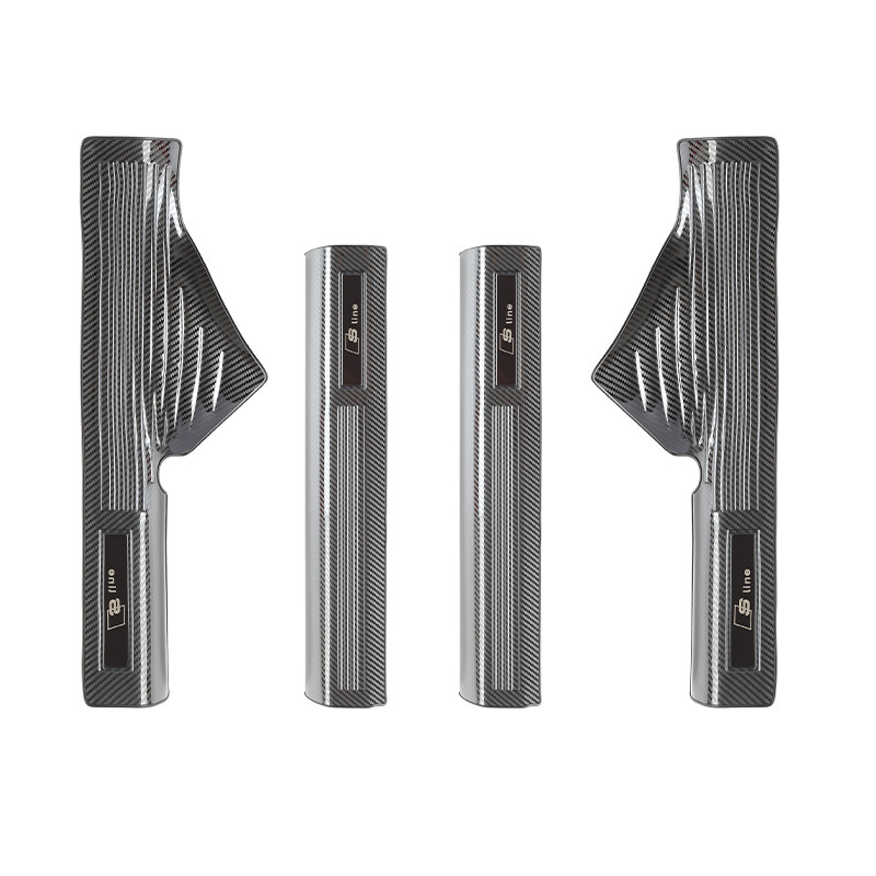 奥迪A6L/A4L/Q5L/Q7/Q8门槛保护条内饰迎宾踏板装饰改装汽车用品