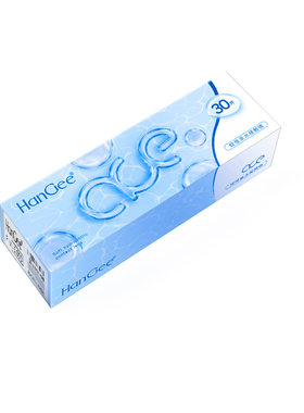 HanGee日抛30片ace小蓝片近视隐形眼镜盒透明一次性小直径10正品