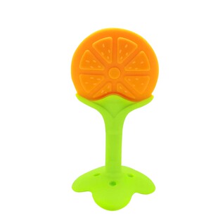 婴儿软牙胶草莓咬咬胶宝宝防吃手水果磨牙棒神器3-12月玩具可水煮