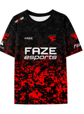 FAZE战队队服CSGO同款比赛服T恤
