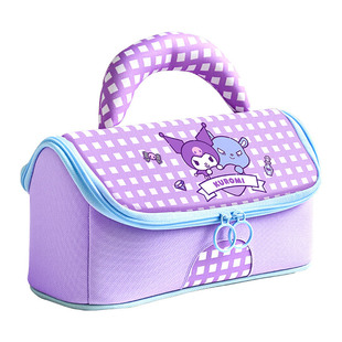 三丽鸥正版库洛米笔袋2026新款美乐蒂KT猫女孩爆款大容量文具盒ins风高颜值男女小学生幼儿园儿童铅笔盒