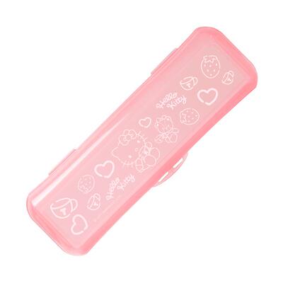 儿童收纳便携餐具盒联扣