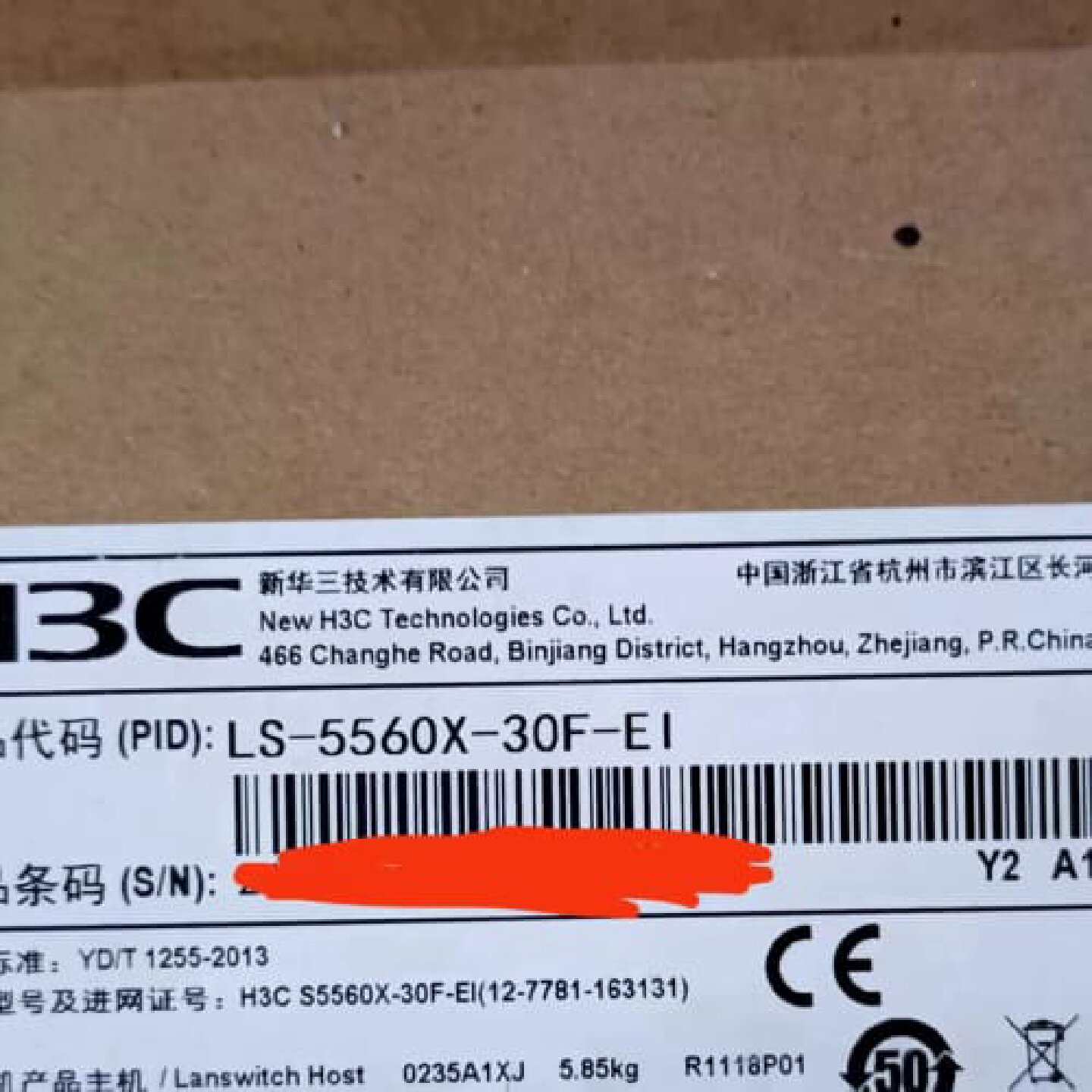 议价S5560X-30F-EI华三H3C三层EI核心交换机 24：议价