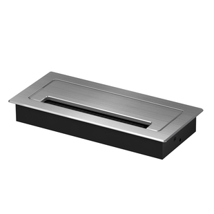 电脑桌铝合金穿线盒电视柜桌面洞装饰长方形盖板书桌办公桌线孔盖