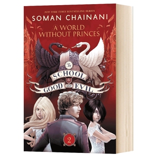 华研原版 善恶学院2 英文原版 The School for Good and Evil #2 A World without Princes 科幻小说 英文版