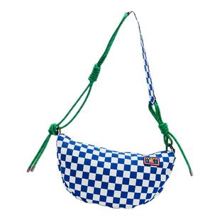 MYTIMELAB摩太潮玩超能量水包有料饺子包棋盘格单肩包手机斜挎包