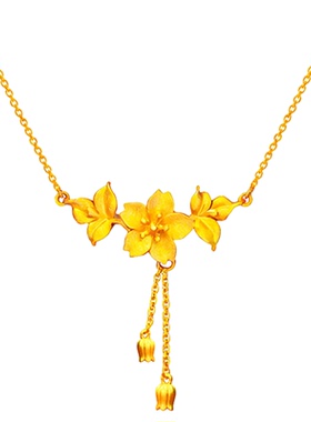 繁花项链三八女神节送礼