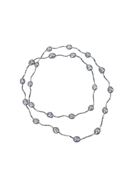 异形不规则巴洛克珍珠项链