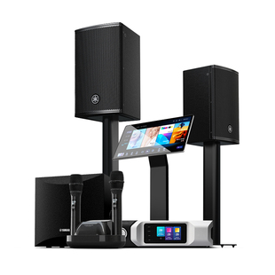 雅马哈进口轻奢家庭ktv音响套装全套家用k歌专业影院卡拉OK点歌机