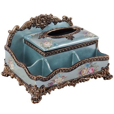 多功能升级版美式客厅摆件纸巾盒