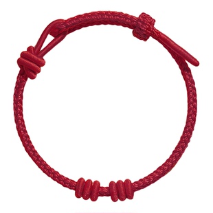 普陀山2026马年本命年红绳手链手工编织犯太岁化护身符手绳男女款