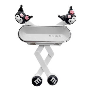 大众途安L夏朗途凯探歌途锐车载手机支架探岳X探影汽车装饰卡通女