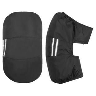 羽绒护膝保暖冬季骑行专用电动车男女士款御寒新型外穿时尚不下滑