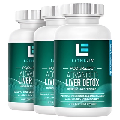 【自营】3瓶装ESTHELIV研生之力PQQ肌醇liver护旰片熬夜解酒60粒
