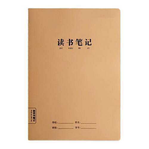读书笔记本好词好句摘抄本阅读记录卡小学生用日积月累心得摘录本