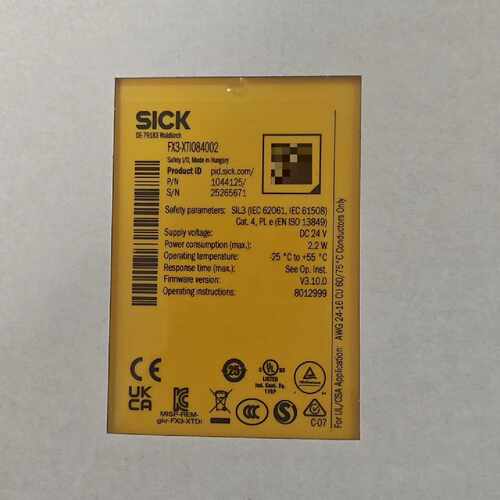 溢价-SICK西克安全继电器 FX3-XTIO84002